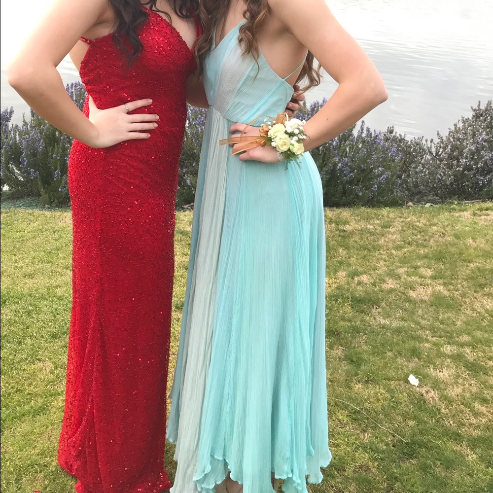 Kimchi blue urban outfitters maxi prom dress